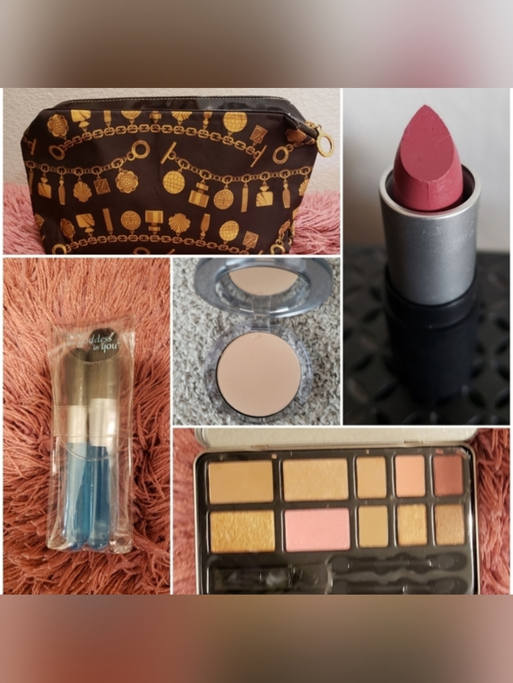 NWOT ASSORTED MAKE-UP WITH ESTEE LAUDER COSMETIC BAG
